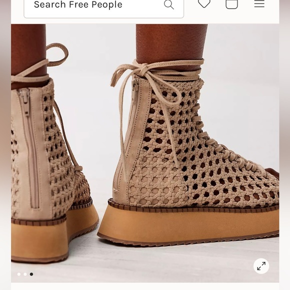 Free People Luca Laceup Sandal - Picture 3 of 3